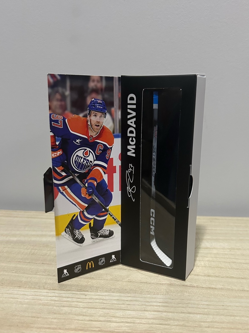 NEW Rare NHL McDonald’s Star Stick- Connor McDavid